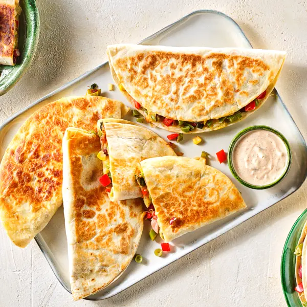 Einfache Quesadillas