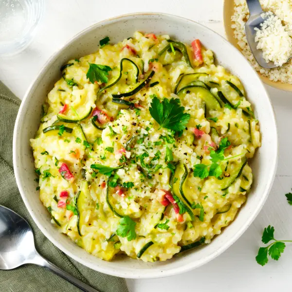 Risotto mit Zucchini