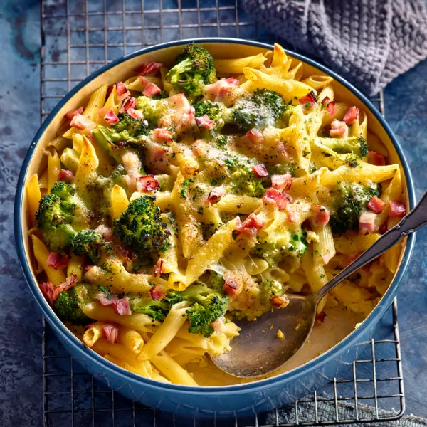 Brokkoli-Schinken-Auflauf