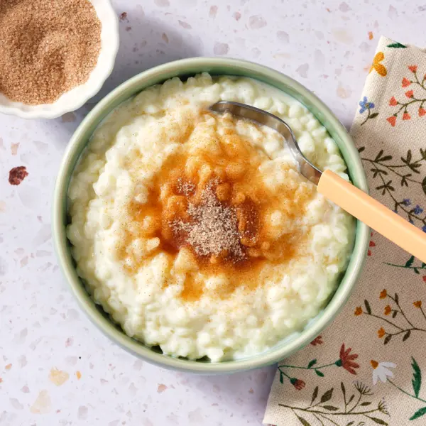 Milchreis mit Zimtzucker