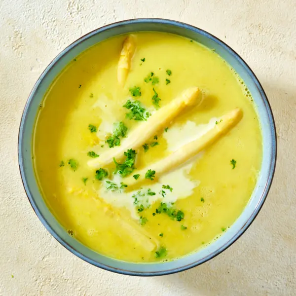 Spargelsuppe (Kochbox)