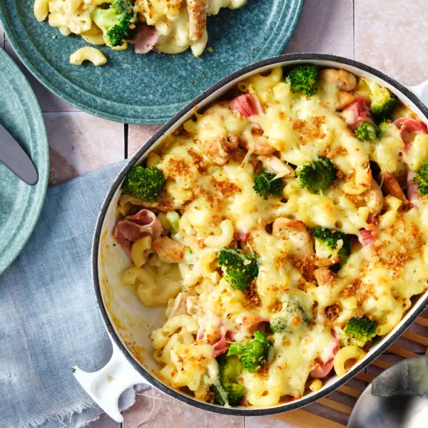 Hähnchen-Cordon-bleu-Auflauf