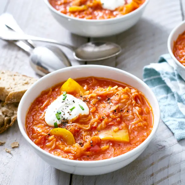 Sauerkraut-Tomaten-Eintopf