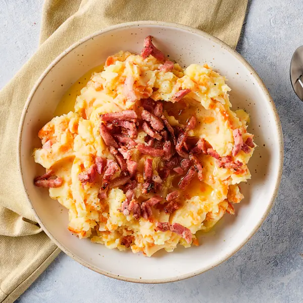 Möhrengemüse mit Speck