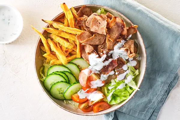 Pommes-Döner-Bowl | Kochen Mit Picnic