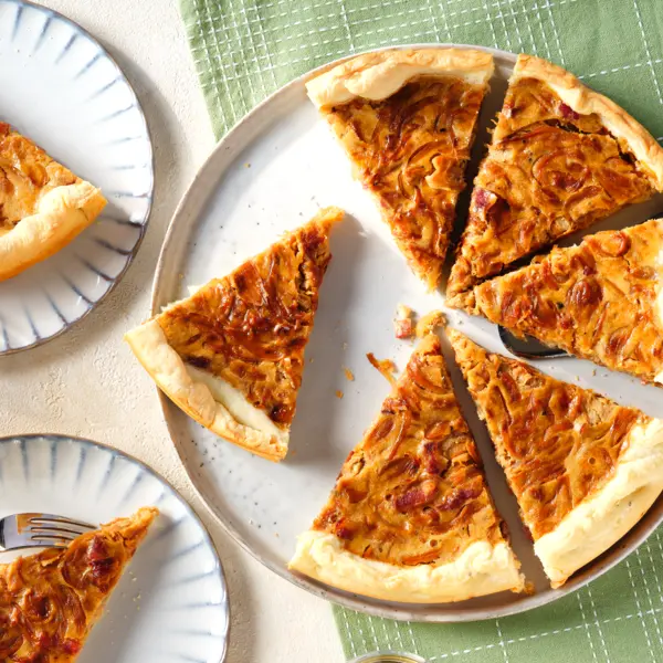 Klassischer Zwiebelkuchen