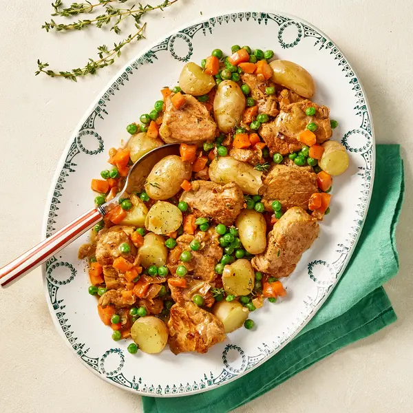 Geschmortes Filet Mignon mit Kartoffeln