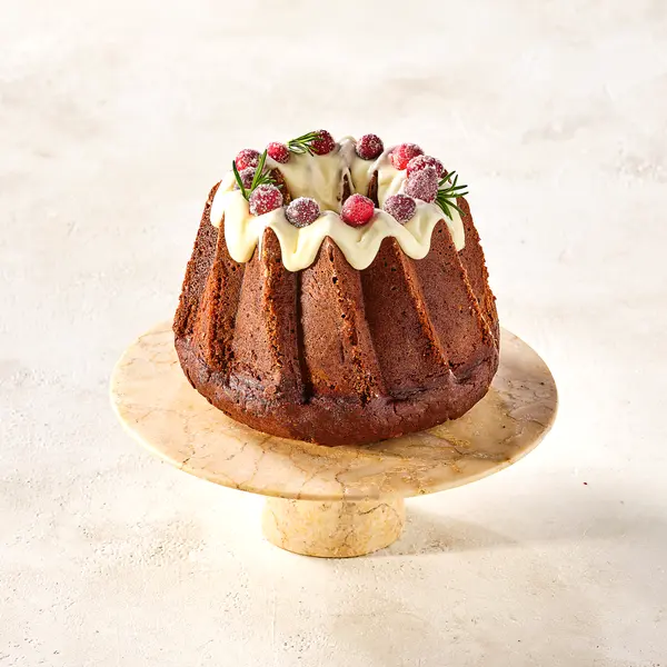 Weihnachtlicher Gugelhupf