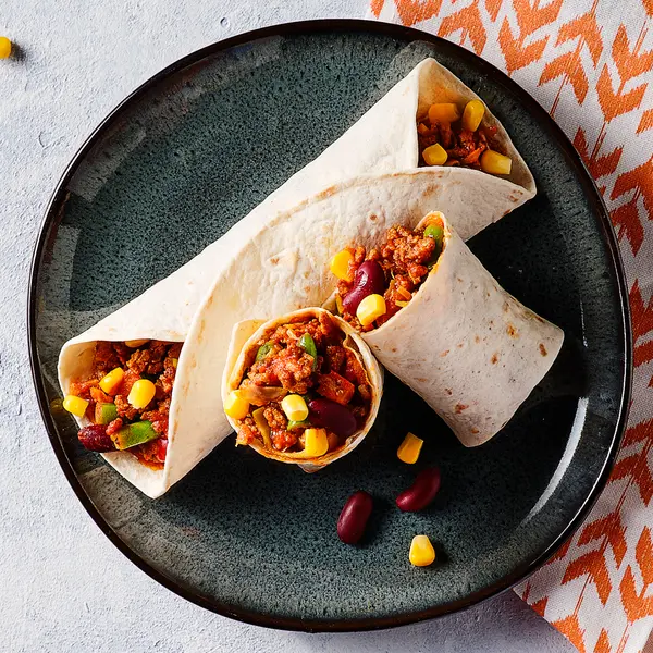 Burritos mit Hackfleisch