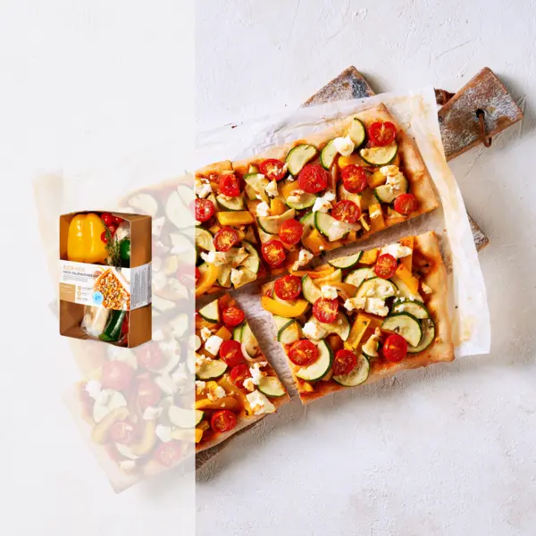 Blechpizza Italienischer Art (Kochbox)