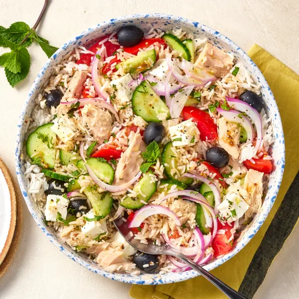 Griechischer Reissalat