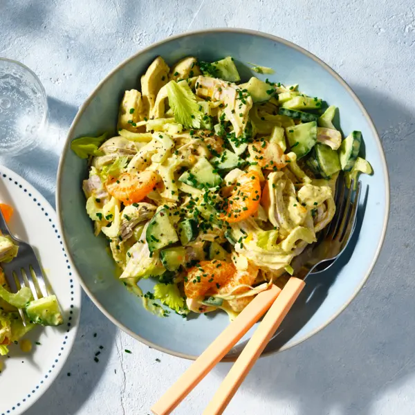 Geflügelsalat mit Mandarinen