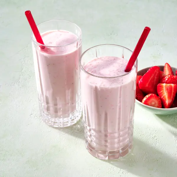 Erdbeer-Bananen-Smoothie