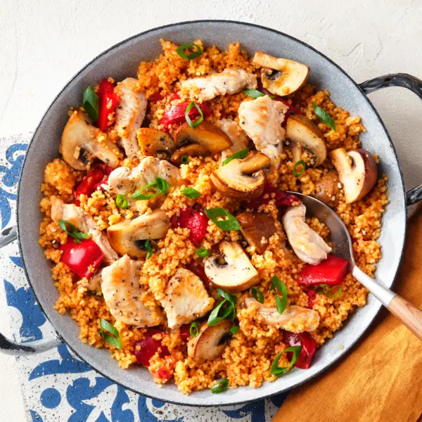 One-Pot Puten-Couscous-Pfanne