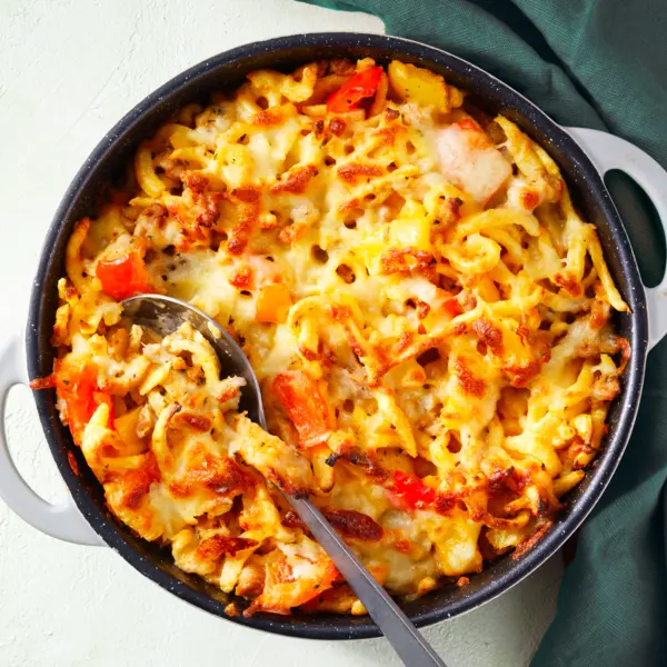 Gyros-Spätzle-Auflauf