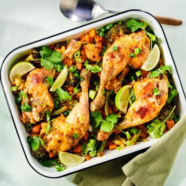 Ofencurry mit Hähnchen