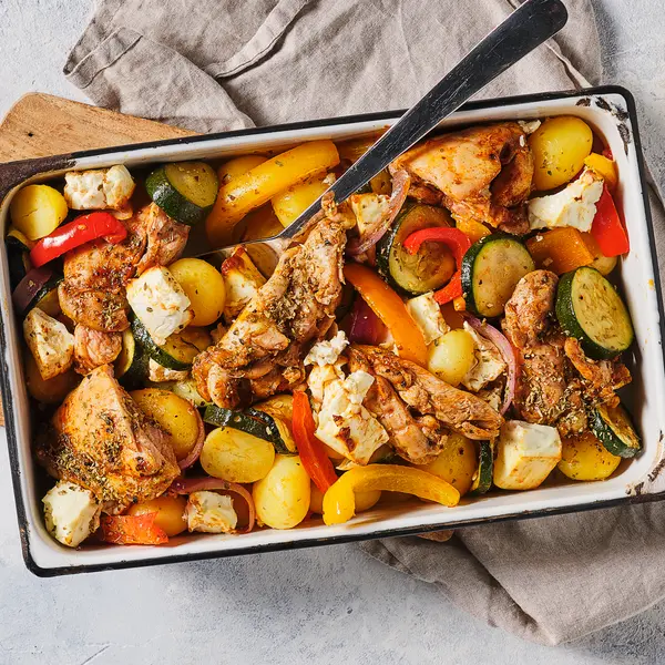 Griechischer Auflauf mit Feta
