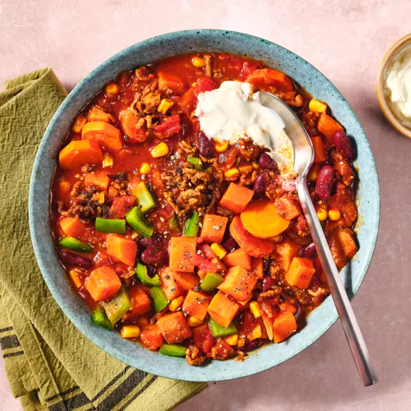 Süßkartoffel Chili con Carne