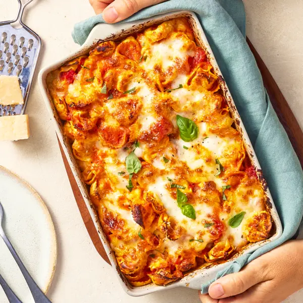 Tortelloni-Gratin