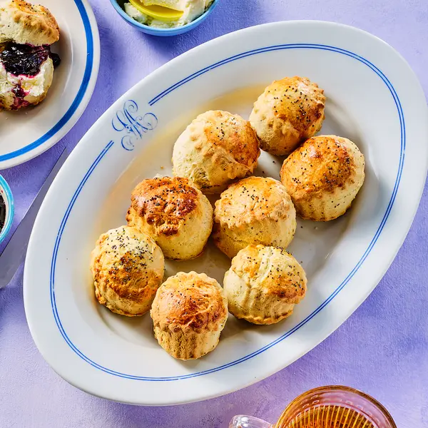 Zitronen-Mohn-Scones