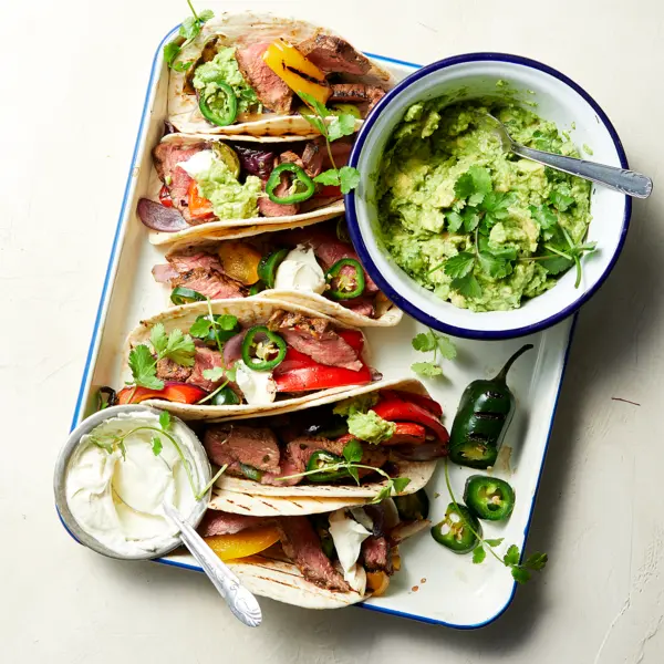 Fajitas mit Steak