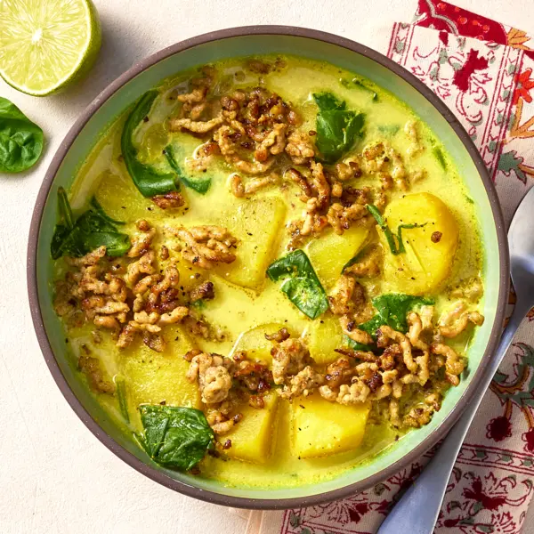 Kartoffel-Curry mit Hackfleisch