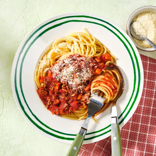 Schnelle Spaghetti Bolognese