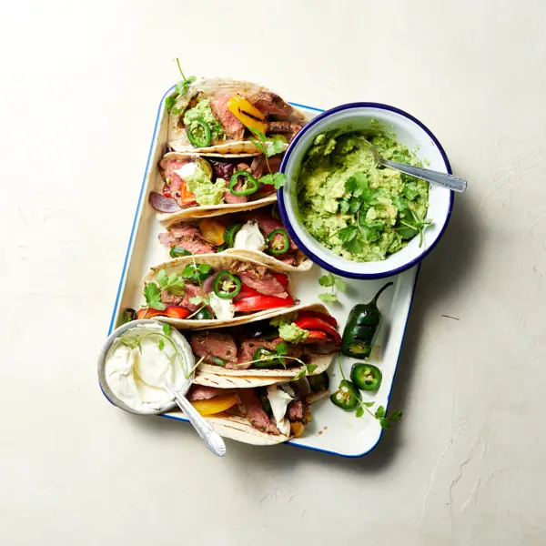 Fajitas mit Steak