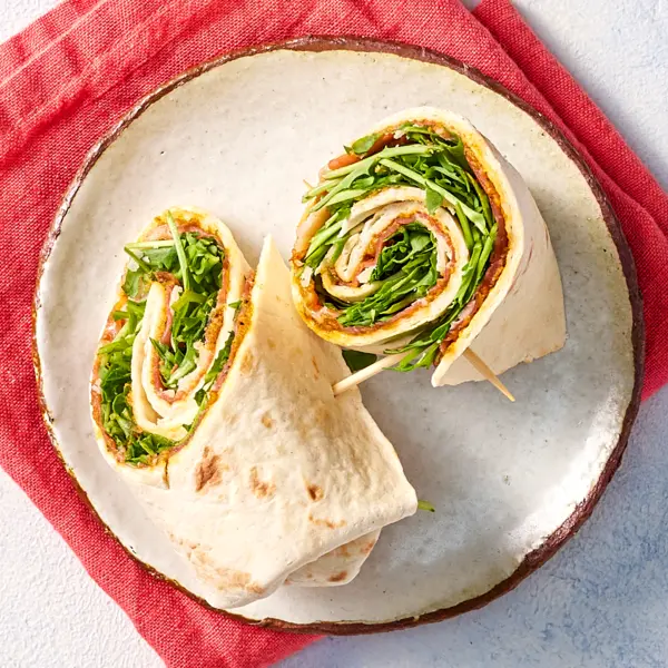 Schnelle Wraps mit italienischer Füllung