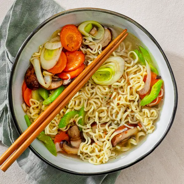 Einfache Veggie-Ramen