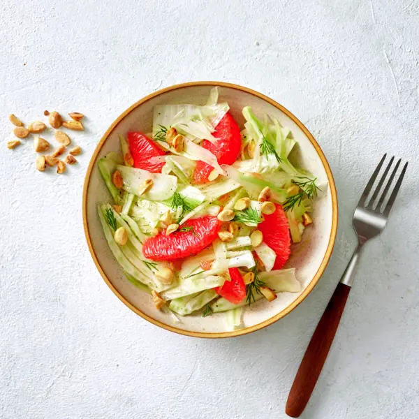 Fenchel-Grapefruit-Salat mit Mandeln