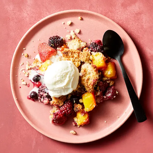 Bunter Fruchtcrumble