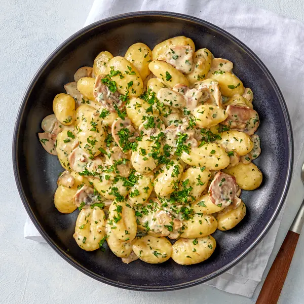 Gnocchi mit Pilzen