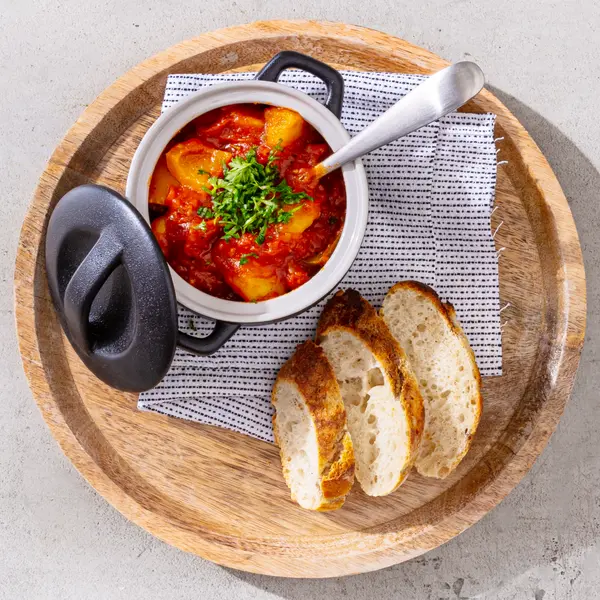 Paprika-Kartoffel-Topf